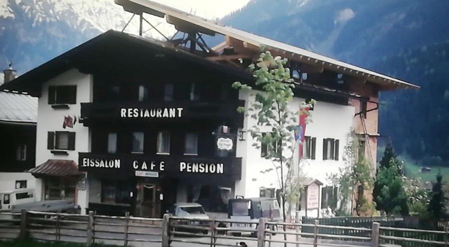Historische Aufnahme — Restaurant, Eissalon, Café, Pension