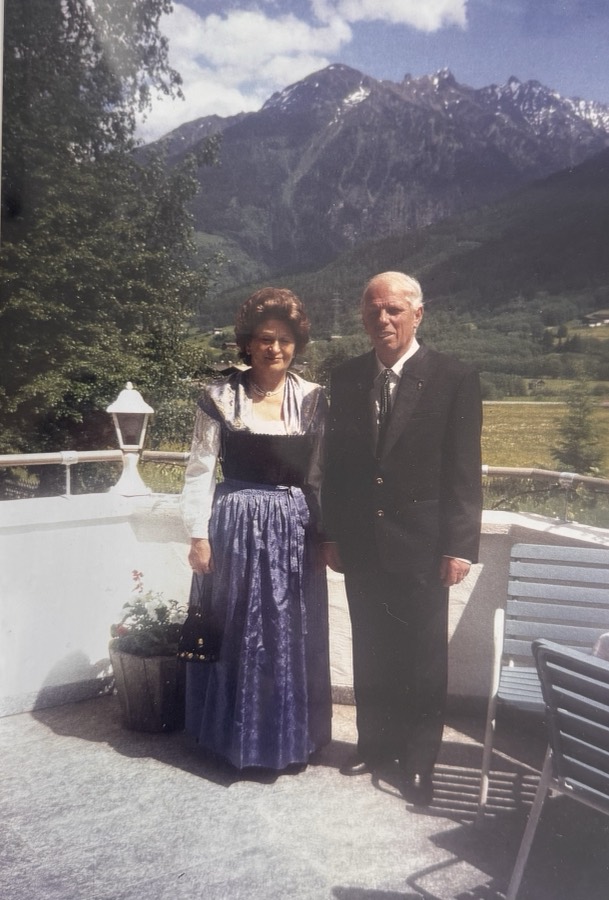 Hilda und Siegfried Brugger — historische Aufnahme